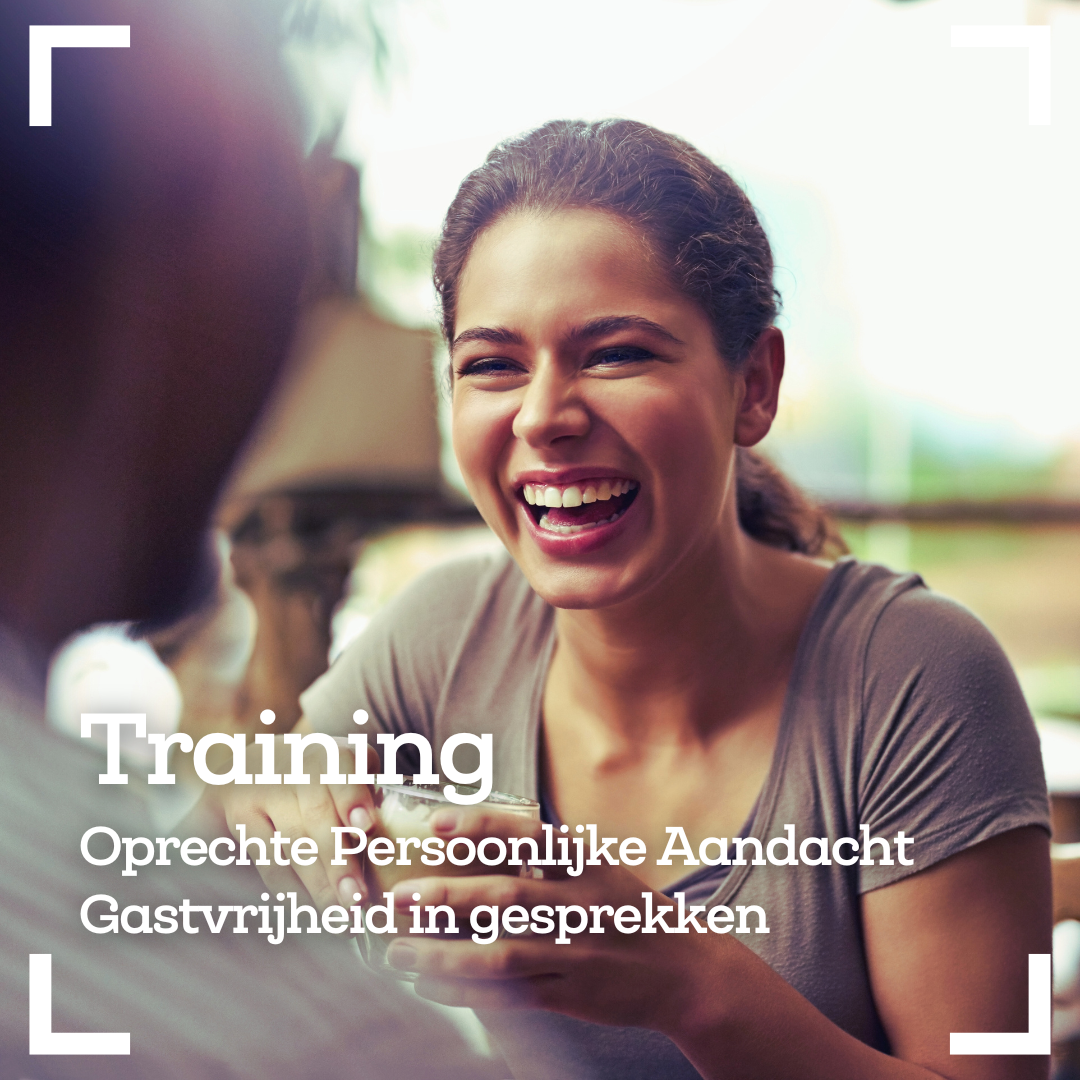 Oprechte persoonlijke aandacht